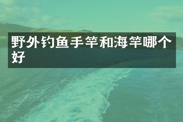 野外钓鱼手竿和海竿哪个好