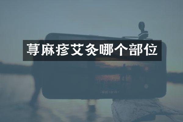 荨麻疹艾灸哪个部位