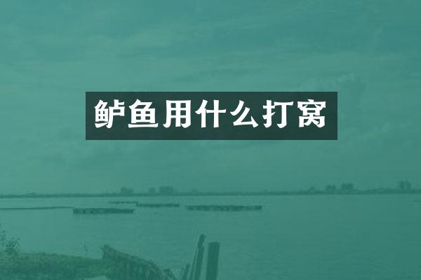 鲈鱼用什么打窝