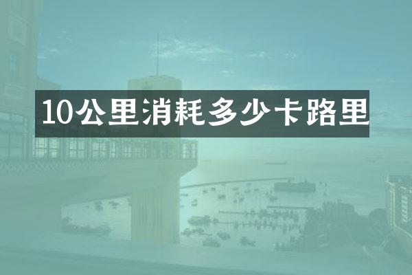 10公里消耗多少卡路里