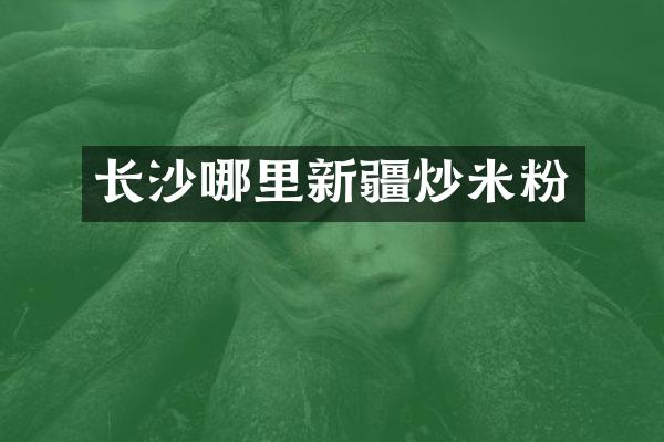 长沙哪里新疆炒米粉