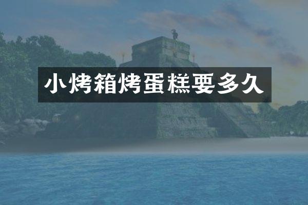 小烤箱烤蛋糕要多久