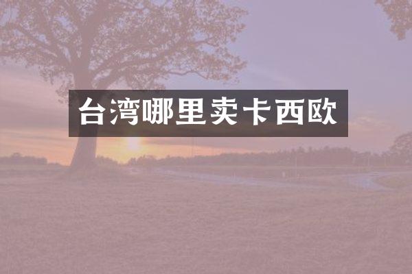 台湾哪里卖卡西欧