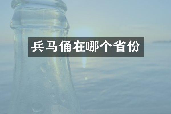 兵马俑在哪个省份