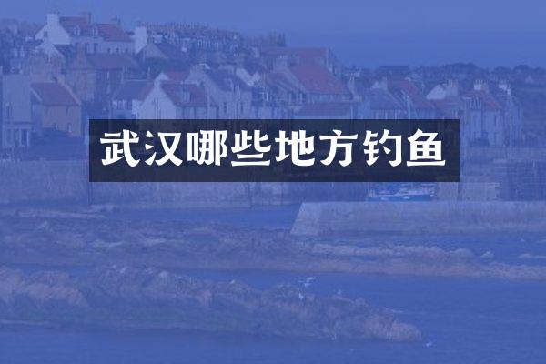 武汉哪些地方钓鱼