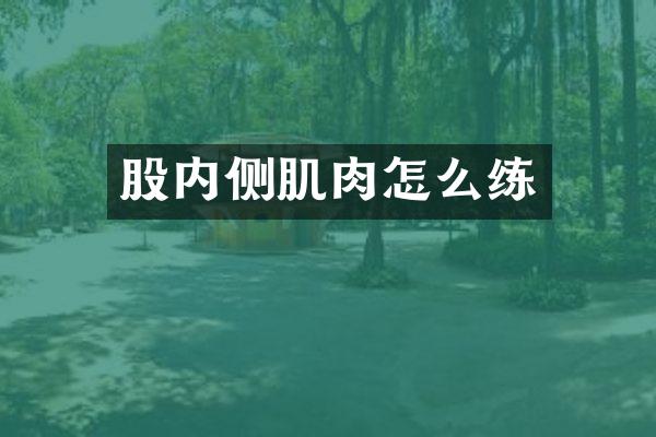 股内侧肌肉怎么练