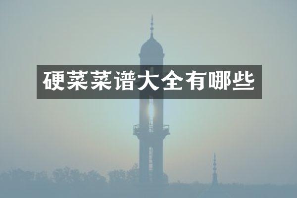 硬菜菜谱大全有哪些