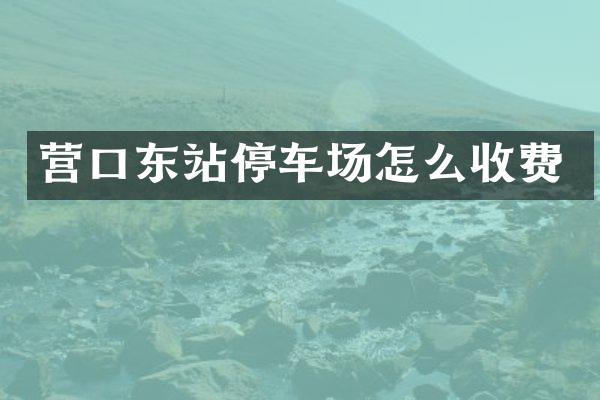 营口东站停车场怎么收费