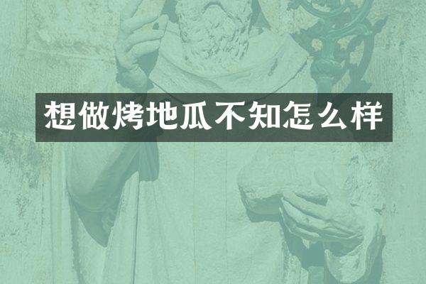 想做烤地瓜不知怎么样