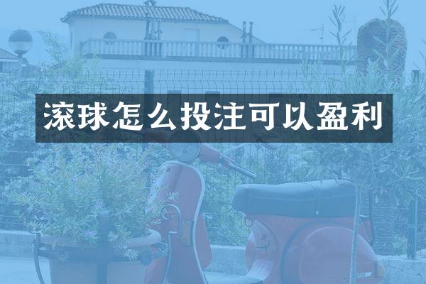 滚球怎么投注可以盈利