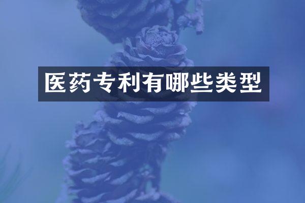 医药专利有哪些类型