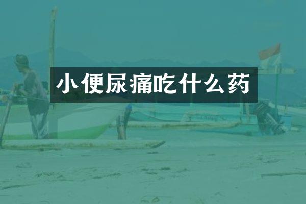 小便尿痛吃什么药