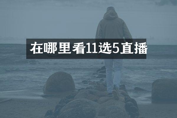 在哪里看11选5直播