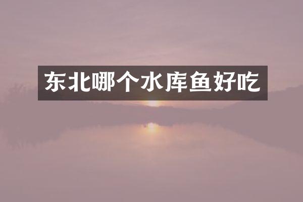 东北哪个水库鱼好吃