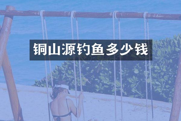 铜山源钓鱼多少钱