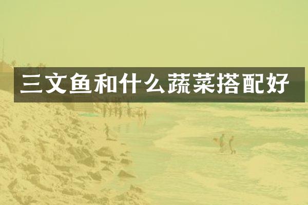 三文鱼和什么蔬菜搭配好
