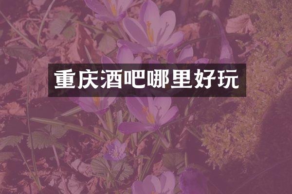 重庆酒吧哪里好玩