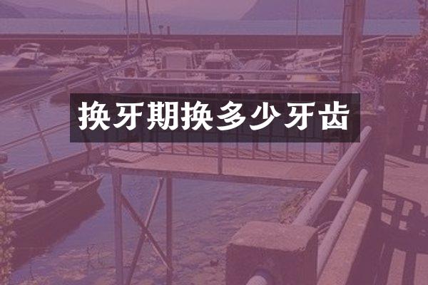 换牙期换多少牙齿