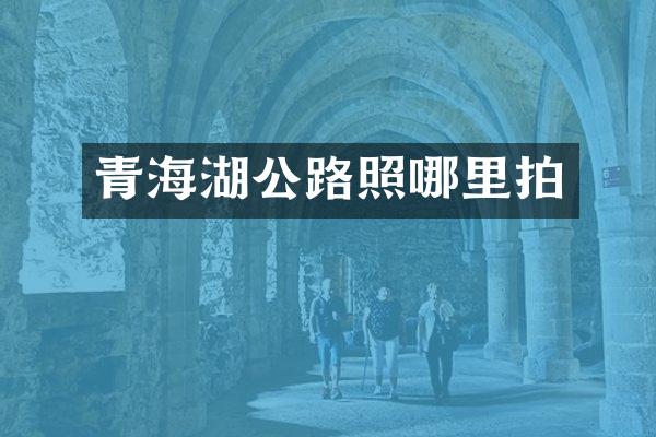 青海湖公路照哪里拍