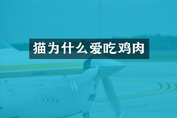 猫为什么爱吃鸡肉