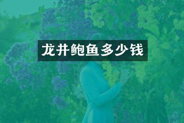 龙井鲍鱼多少钱