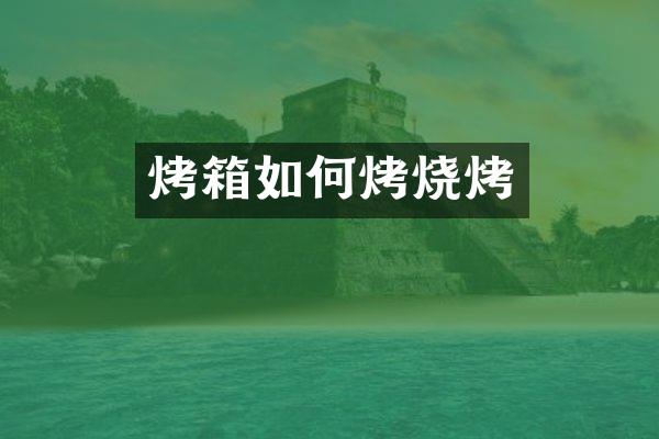 烤箱如何烤烧烤