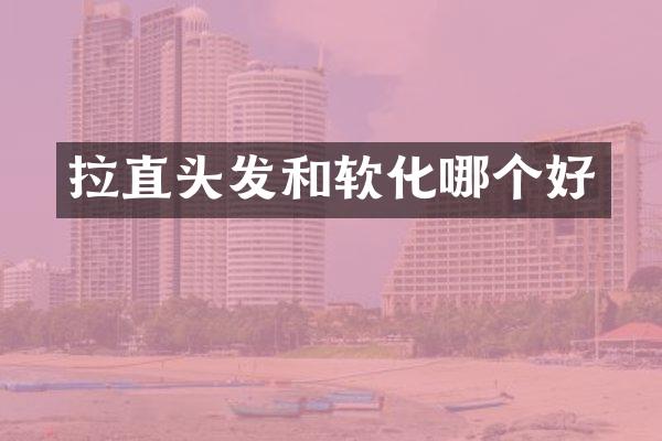 拉直头发和软化哪个好