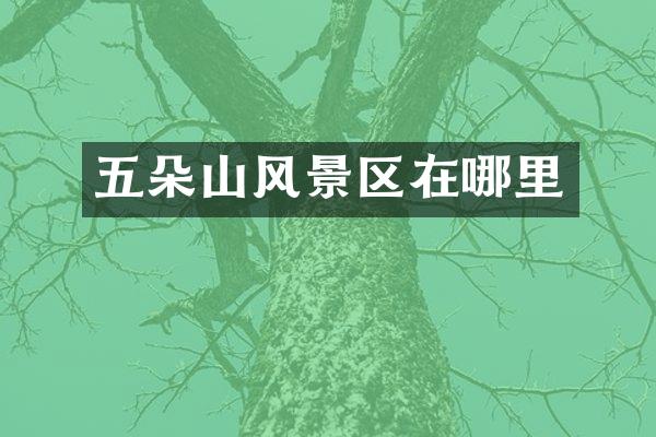 五朵山风景区在哪里