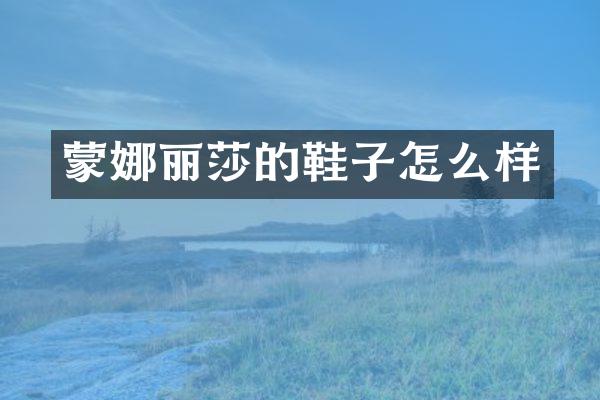 蒙娜丽莎的鞋子怎么样