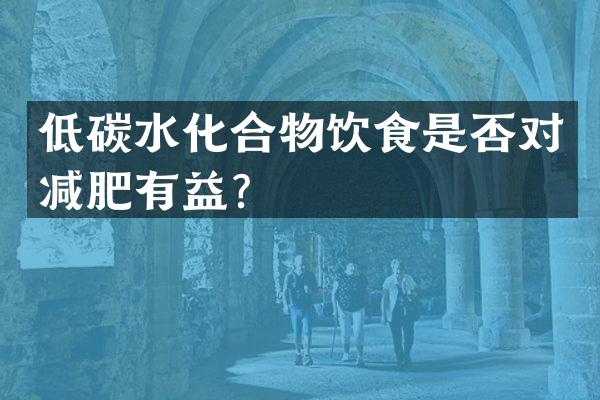 低碳水化合物饮食是否对减肥有益？