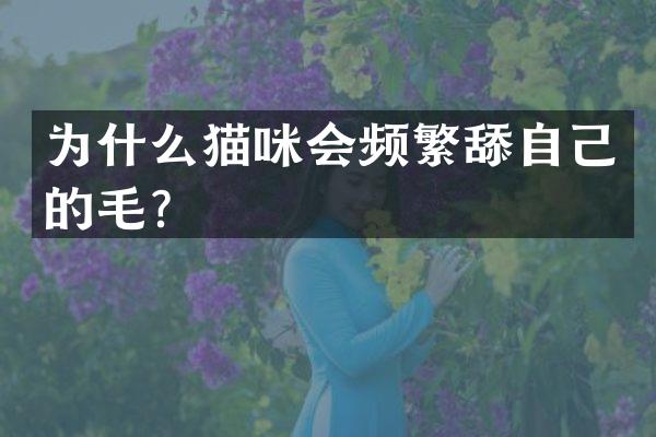 为什么猫咪会频繁舔自己的毛？