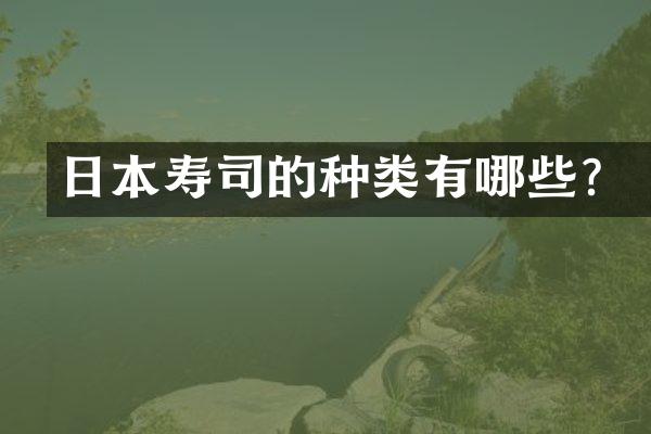 日本寿司的种类有哪些？
