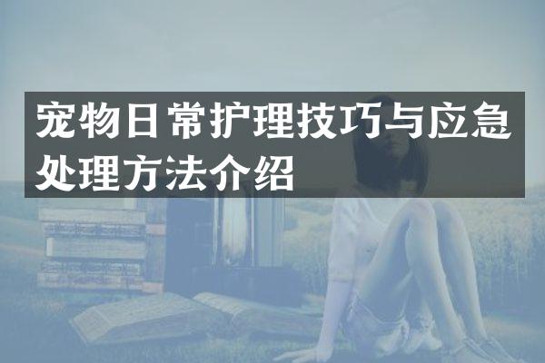 宠物日常护理技巧与应急处理方法介绍