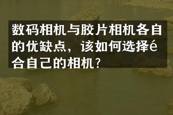数码相机与胶片相机各自的优缺点，该如何选择适合自己的相机？
