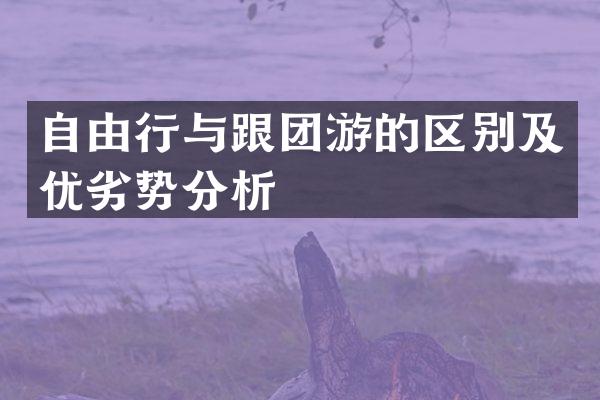 自由行与跟团游的区别及优劣势分析