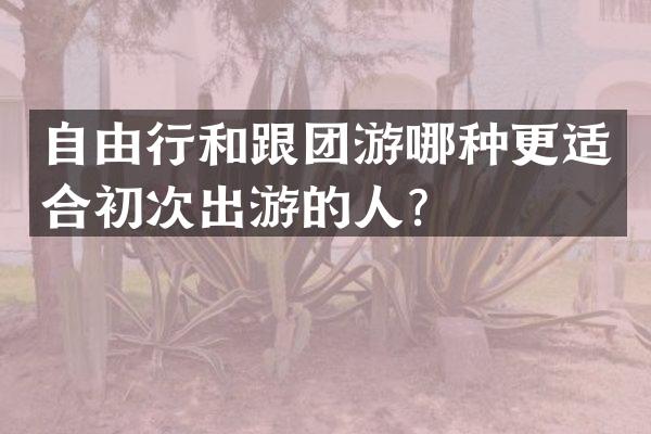 自由行和跟团游哪种更适合初次出游的人？