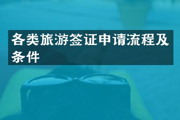 各类旅游签证申请流程及条件